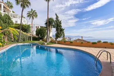 Image de Maison de vacances 'Villa Punta De La Mona' avec vue sur la mer, Wi-Fi et climatisation