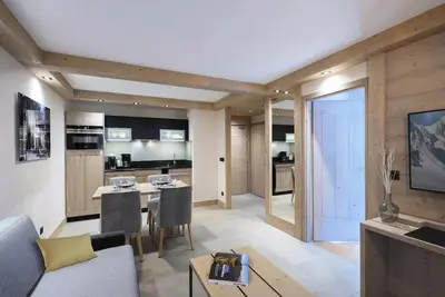 Image de 2-Zimmer-Wohnung fĂĽr 4 Personen mit Prestige-Bergblick