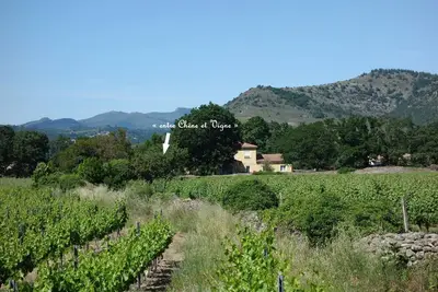 \"Between Oaks and Vines\", between river and Aubenas