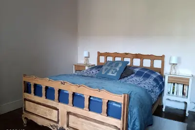 Image de Large bedroom (3 + 1 baby ) & Dining area in a country village -