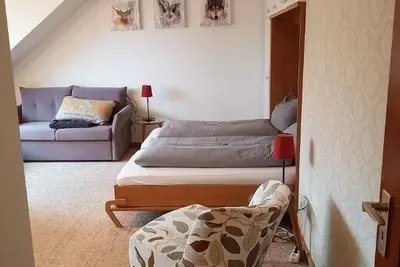 Image de L'appartement : au 2ème étage se trouve la grande cuisine avec de nombreux extra