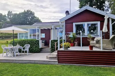 Image de Maison de vacances Tvärred pour 1 - 6 personnes avec 2 chambres à coucher - Maison de vacances