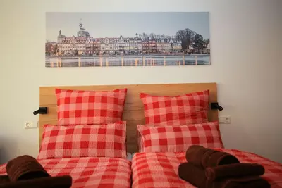 Apartment with partial lake view