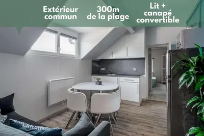Image de Joli appartement - 4min Ă pieds de la plage