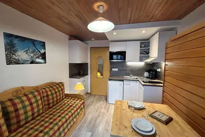 Image de Studio cosy avec balcon, proche des pistes et commerces - Méribel