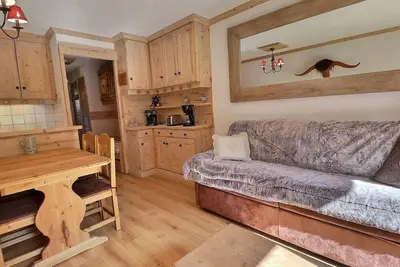 Image de Charmant 2 pièces rénové, skis aux pieds, 3* pour 4 pers, non-fumeur