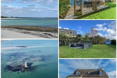 Image de Elegant and cosy 3 star house, a few mn walk from the Teven beach