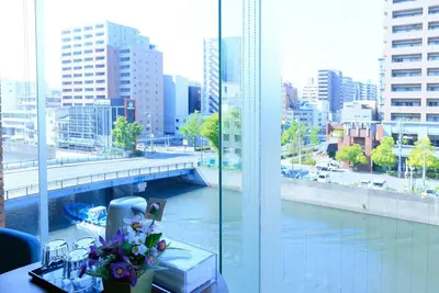 Image de Nonsmoking River view room with bathroom and toilet Up to 7 people Sakuragawa Riverside Hotel / Osaka Ōsaka