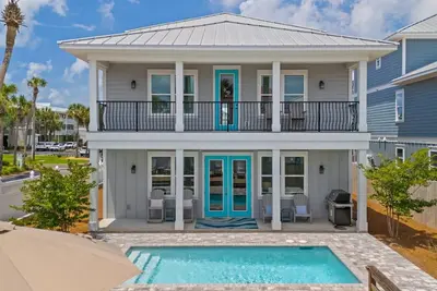 Image de Gulf Views | Private Pool | 7 King BRs | Luxury Crystal Beach