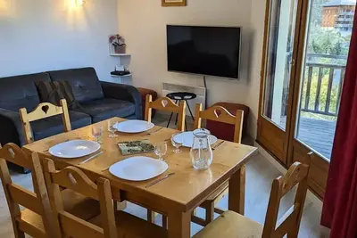 Image de Trois pièces 8 pers Balcons du soleil n° 401 avec Wifi Et Netflix