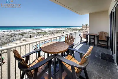 Image de Smp #202 - Upscale 3 Br Beachfront Condo - Free Beach Service! Sleeps 10!