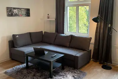 Image de Cozy studio with a view of the spa garden
