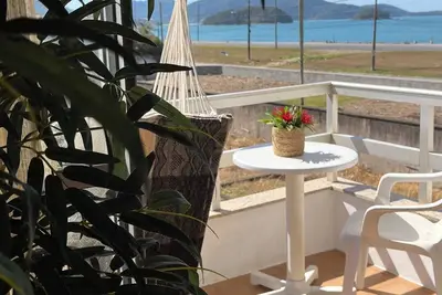 Image de Beachfront Massaguaçu Beach Apartment in Caraguatatuba