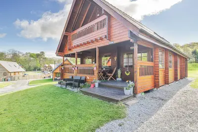 Image de Sun View Lodge, family friendly, with hot tub in Llanbedr