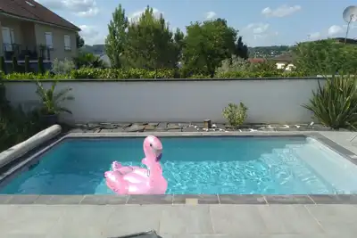 Image de Chambre N°1 dans grande maison avec piscine