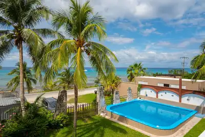 Image de 114Night Sep/Oct Ocean Beach Front 2 Bedrooms Villa Cozumel Snorkel Scuba Diving