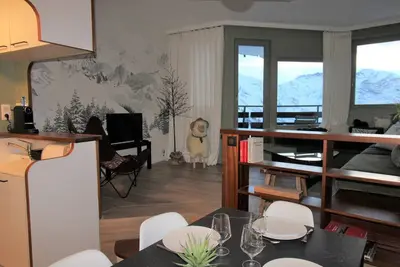 Image de Appartement 3 pièces avec balcon, 4 pers, centre Avoriaz, tout confort, 2 chambres