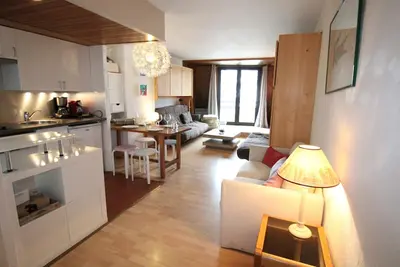 Image de Avoriaz: Studio 6 pers, balcon sud, cuisine équipée, wifi