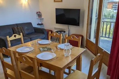 Image de Trois pièces 8 pers Balcons du soleil n° 401 avec Wifi Et Netflix