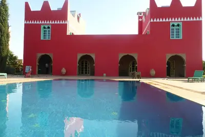 Image de Villa au grand calme près d'Agadir, style, jardin, piscine, cuisinière en option