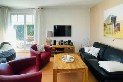 Image de Well equipped vacation home, Wlan, sauna, stove, 2 bedrooms, 2 bathrooms, kl. Garden