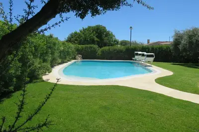 Image de Maison de vacances privée avec Wifi, climatisation, piscine privée, Tv, terrasse, parking