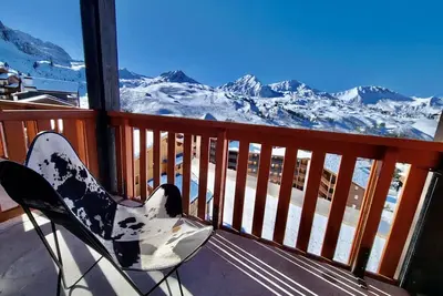 Image de 🖤O'2100m - New 2021 - Luxe 6 pers - Belle-Plagne❄️
