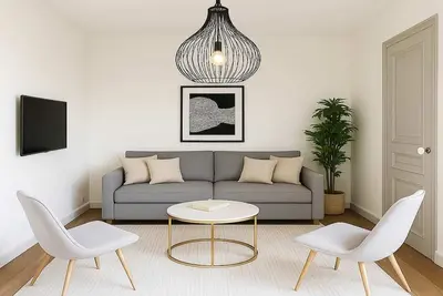 Image de Paris: appartement familial confortable pour 5