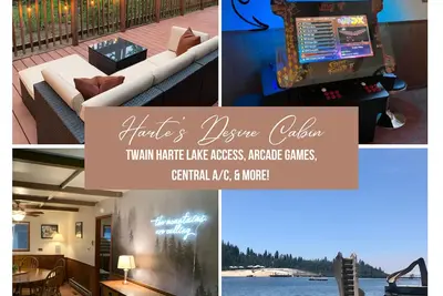 Image de Twain Harte Lake Access, Arcade Games, Central A\/C, & More!
