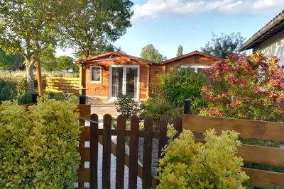 Image de le chalet de la beauté + jardin privatif +wifi+ spa