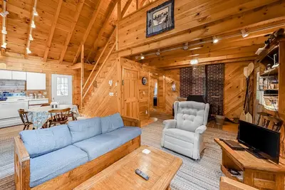 Image de Fantastic retreat close to lake with nearby boat access & private beach - dog Ok