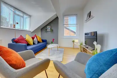 Image de Brand new bright & spacious apartment with views over Leamington Spa
