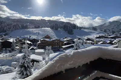 Image de Chalet Fitz Roy: Vue Panoramique Village Et Pistes