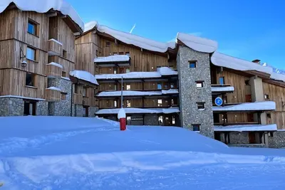 Image de Belle Plagne Résidence Améthyste, skis aux pieds, Appart avec parking, 1 chbre