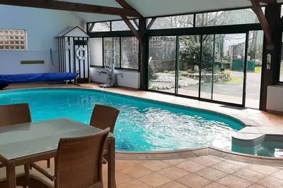 Image de Maison de charme en campagne avec piscine privée