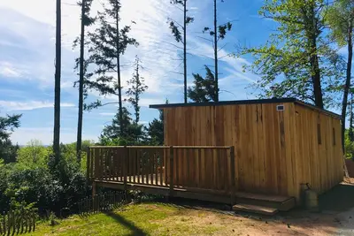 Image de Chalet Le Coquet, cozy nest surrounded by greenery - Naturist area