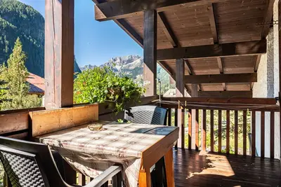 Image de Appartement 'Cesa Soramurat Appartamento 7' avec vue sur les montagnes, terrasse privée et Wi-Fi