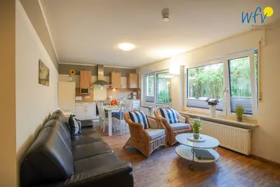 Image de Comfortable apartment with two separate bedrooms and terrace!