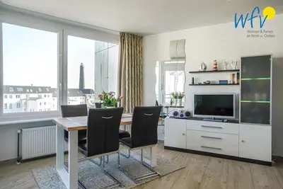 Image de Modern vacation apartment with a direct view of the North Sea!