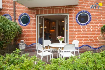 Image de Modern Borkum vacation apartment with two terraces and garden!