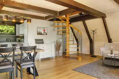 Image de Maison de vacances 'Auszeit' avec terrasse privée, jardin privé et Wi-Fi