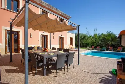Image de Finca \"Son Monget\" avec grande piscine privée et jardin
