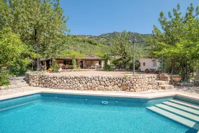 Image de Finca \"S'Olivar Major\" avec vue sur la montagne, Wi-Fi, A/C, piscine, jardin et terrasse