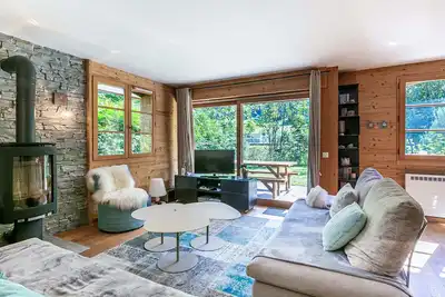 Image de Appartement cosy, 2 chambres avec terrasse, proche pistes de ski, Wifi - La Clusaz