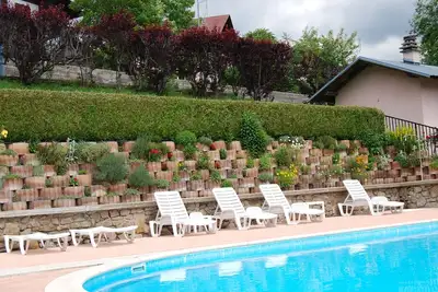 Image de location Montagne, belle vue\/ plein sud\/ piscine et jardin