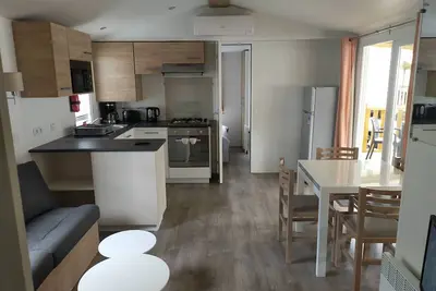 Image de Location Mobil-home 400€ 6/8 pers Lv/Ll Contis, proche Mimizan