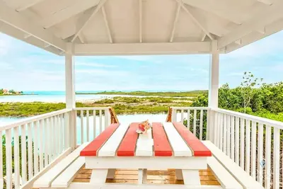 Beach Cottage with Amazing Chalk Sound Views!