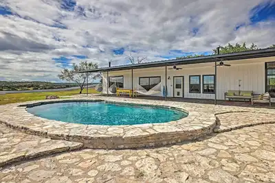 Image de Trendy Fredericksburg Pad w/ Pool & Valley Views!