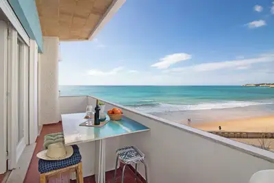 Image de Appartement 'Caravela' avec vue sur la mer, balcon et Wi-Fi.