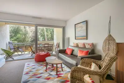 Image de À 260m de la plage, bel appartement pour 4